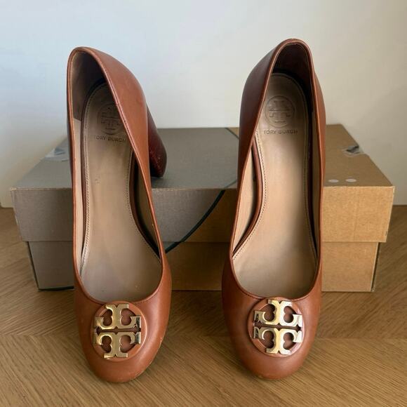 Tory Burch ‘Royal Tan’ Women Benton Heels - SZ 8 - Picture 11 of 15